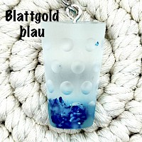 Dubbie Blattgold blau