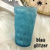 Dubbie blau Glitzer